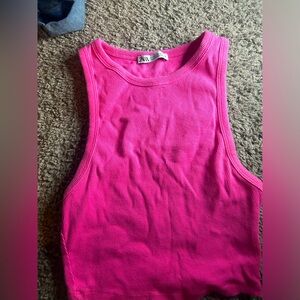 high neck tank top